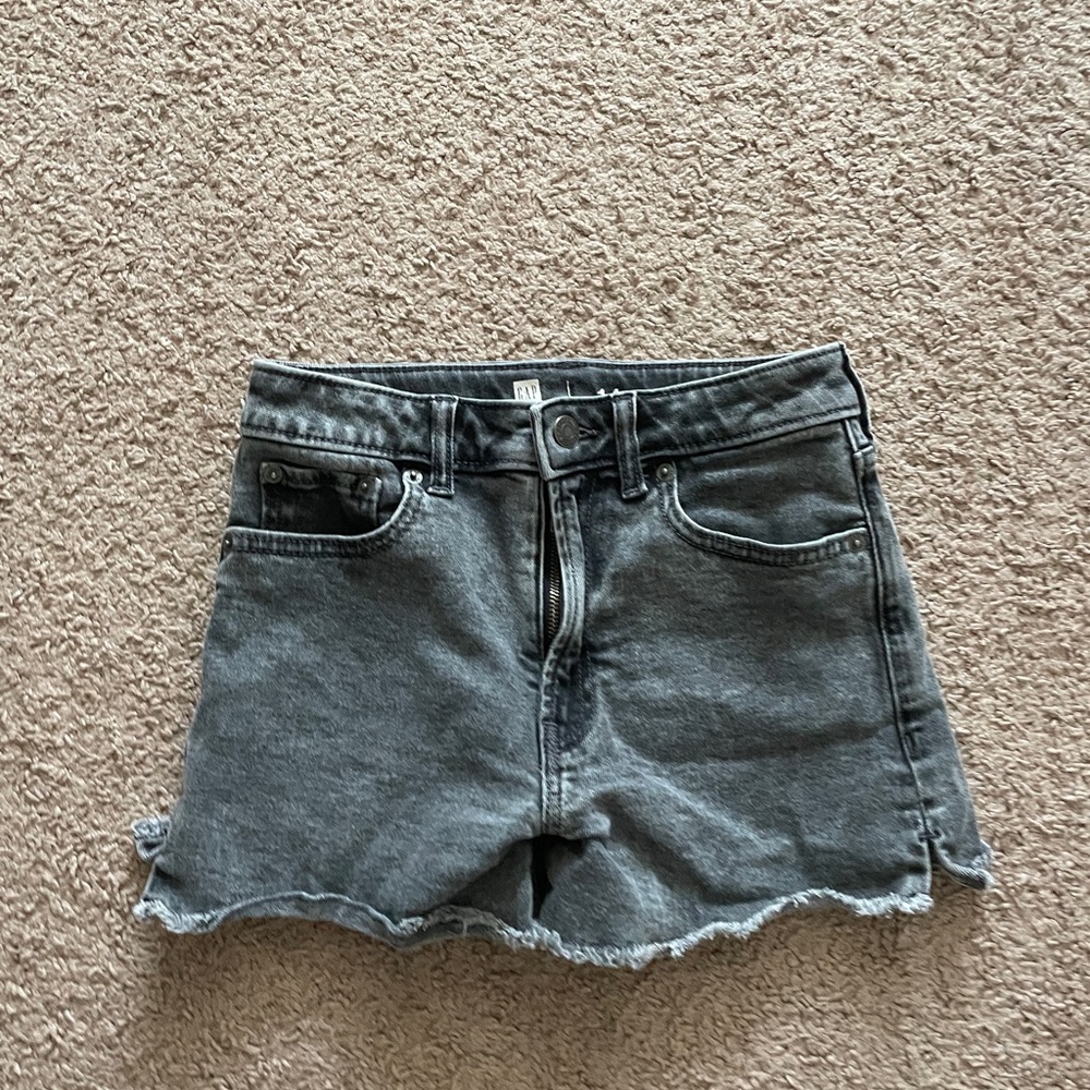 Cute black jean shorts